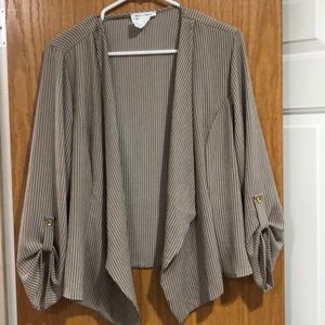 Miley + Molly lightweight open jacket